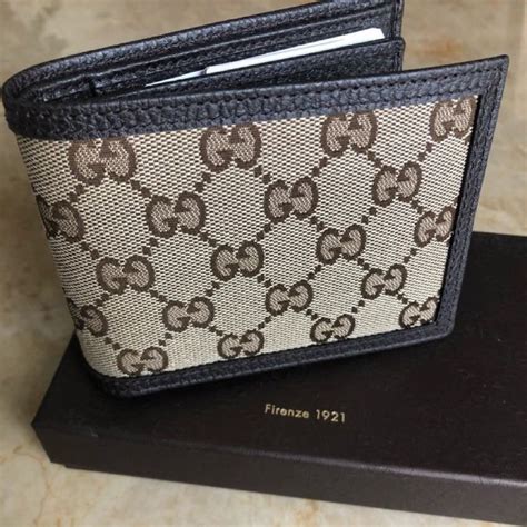 gucci men wallet original|Gucci men's wallet outlet.